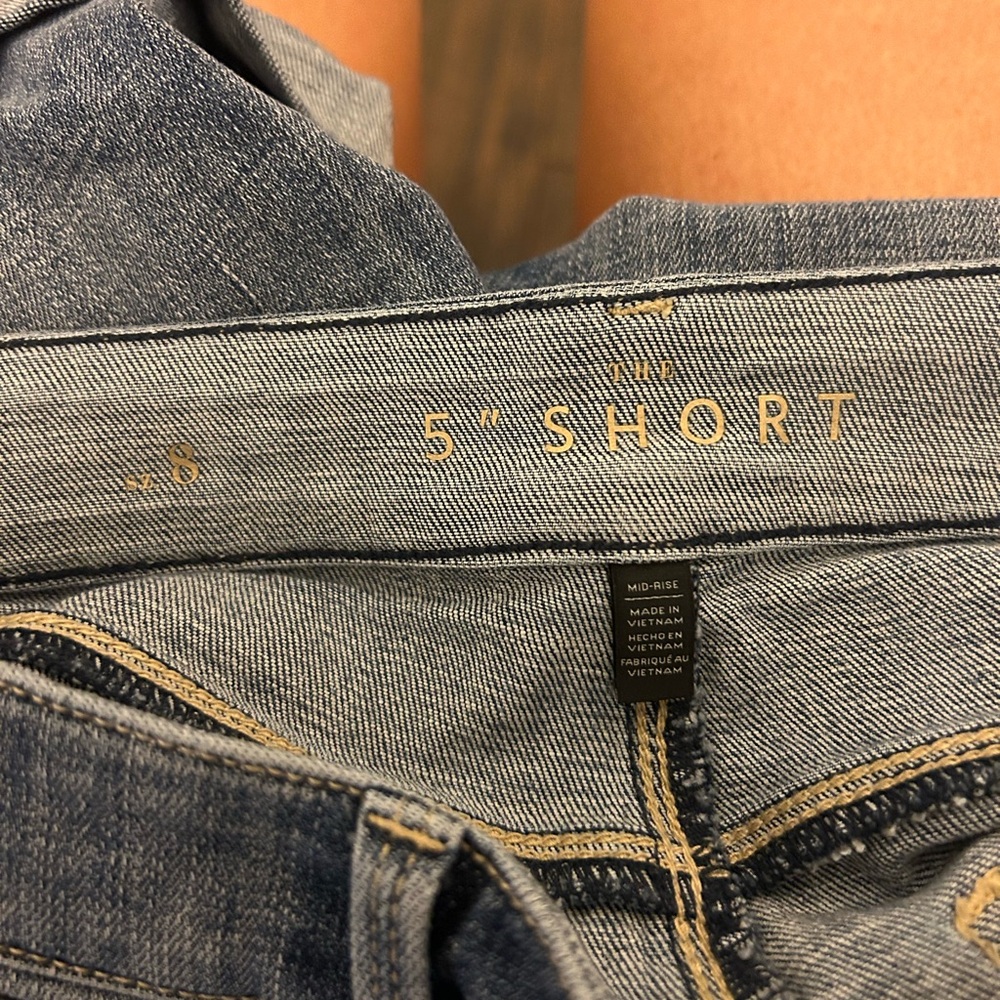 5" Short Denim Shorts by White House Black Market